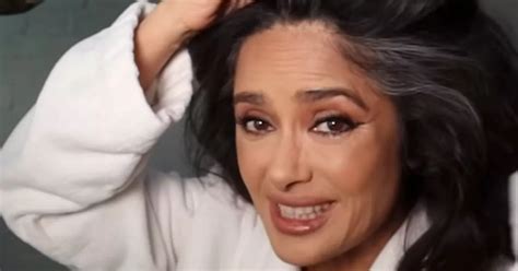 salma hayek nude slip|Salma Hayek Has Nip Slip Dancing in Bathrobe: See Video